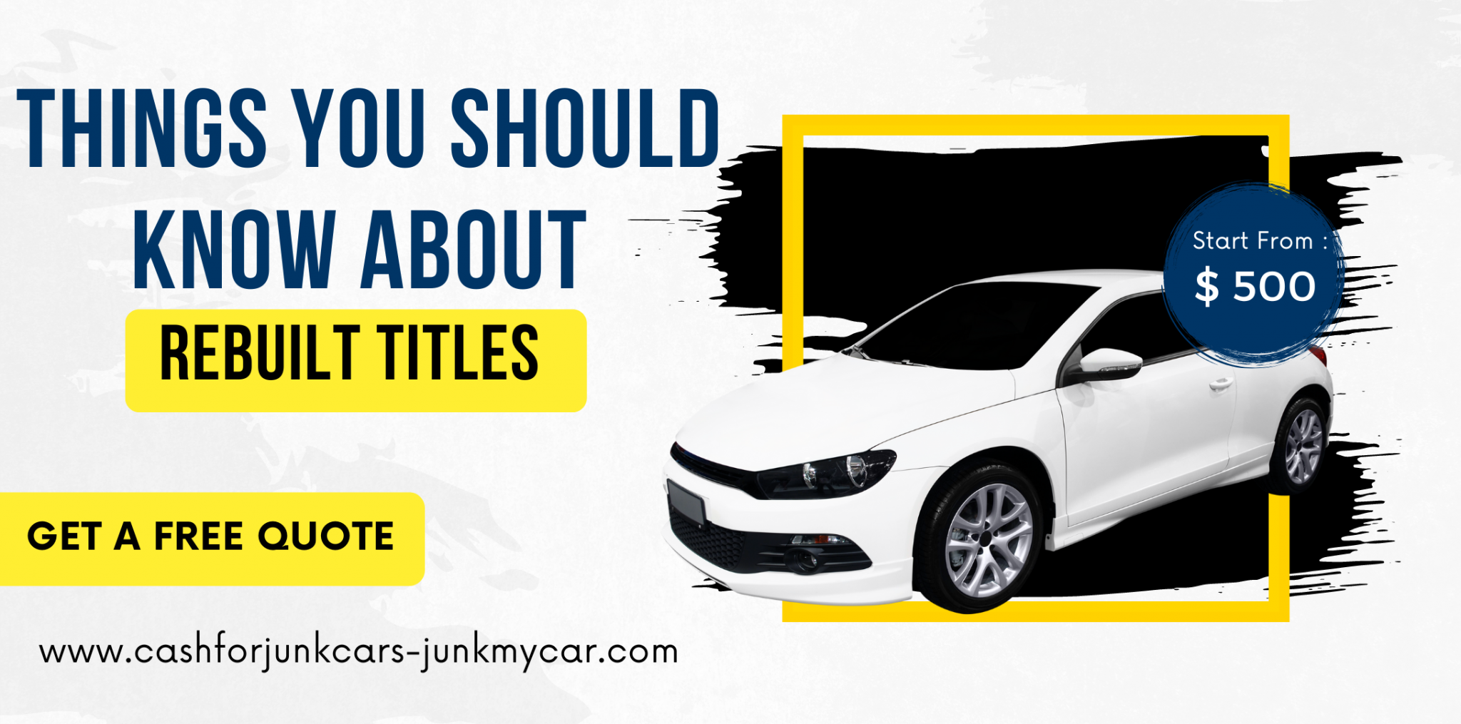 Rebuilt Titles Things You Should Know Cash For Junk Cars Illinois